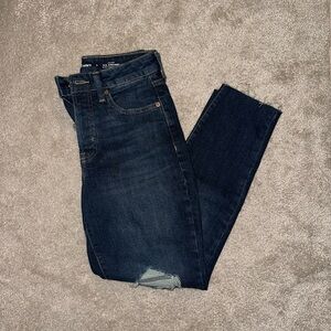 Old Navy Dark Wash Women's Ankle Jeans